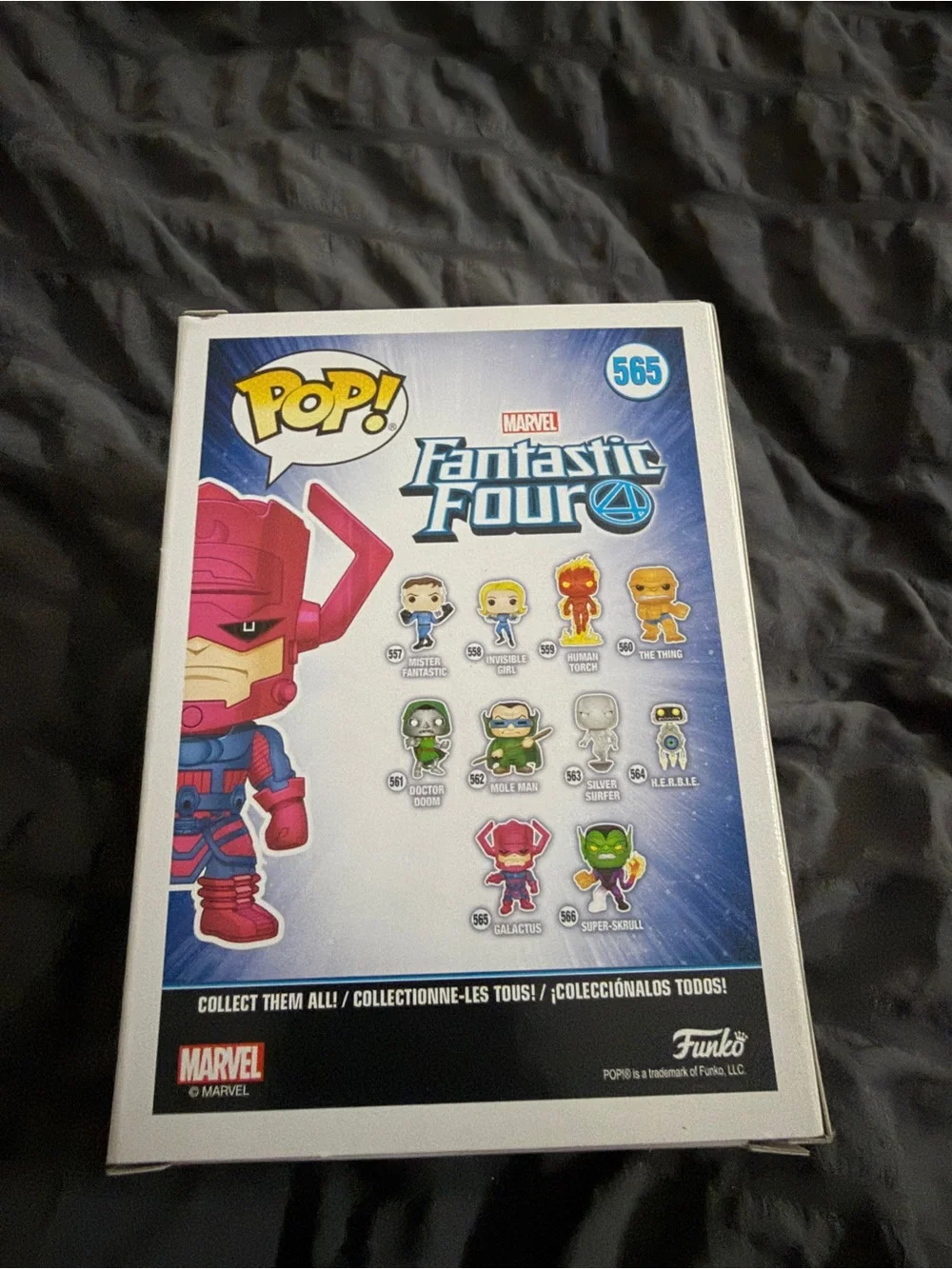 Funko Pop! Marvel Fantastic Four Galactus #565 Vinyl Bobble-Head